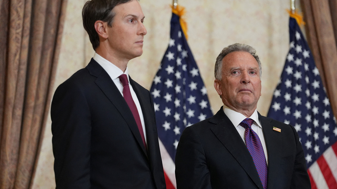 Witkoff, Kushner heading abroad to discuss Ukraine peace, Trump says