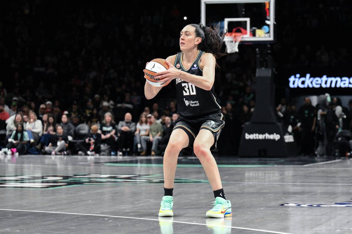  New York Liberty forward Breanna Stewart John Jones-Imagn Images