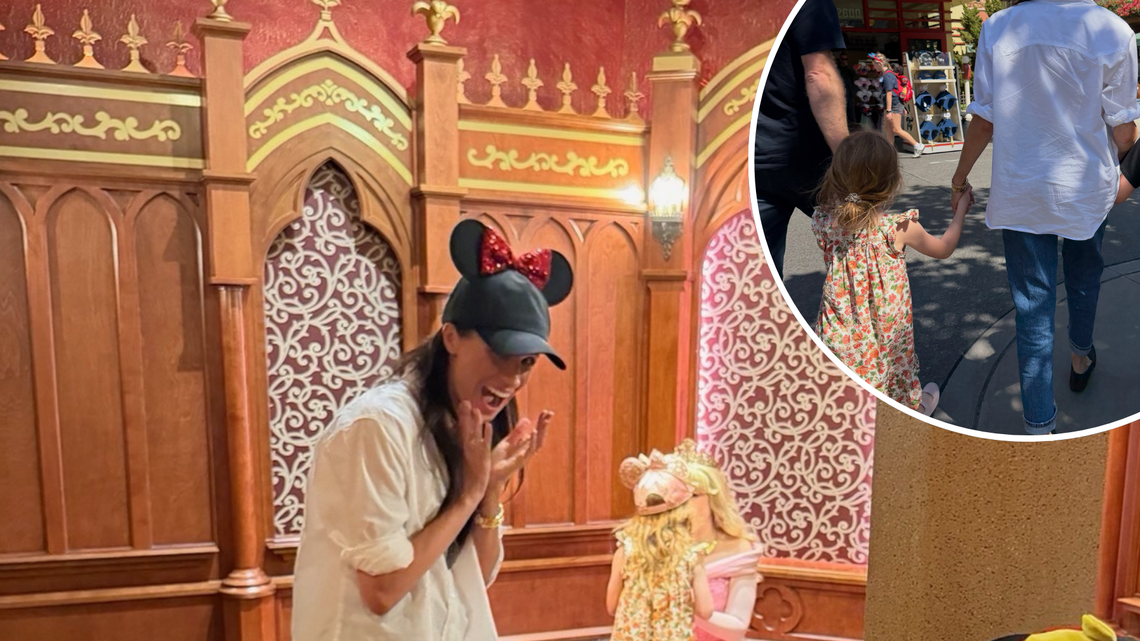 Meghan Markle and Prince Harry Share Glimpse of Family Trip to Disneyland