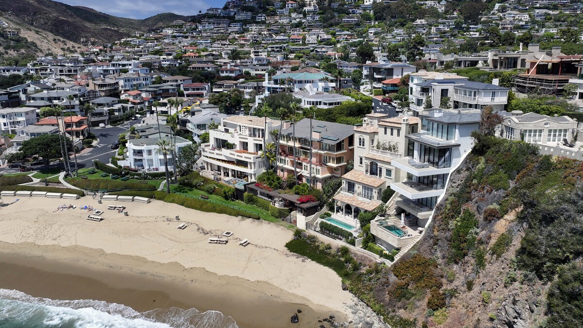 Emerald Bay in Laguna Beach on Thursday, June 18, 2026, where a beachfront residence sold for $110 million in an off-market deal, setting an all-time price record for Orange County. (Photo by Jeff Gritchen, Orange County Register/SCNG)