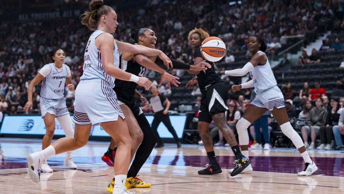 A'ja Wilson, Aces too strong for short-handed Tempo 