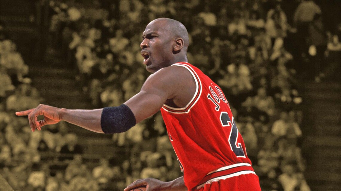 "If I ever need an ego trip, it's a good place to go" - Michael Jordan on his own tribute-filled room at Nike headquarters 