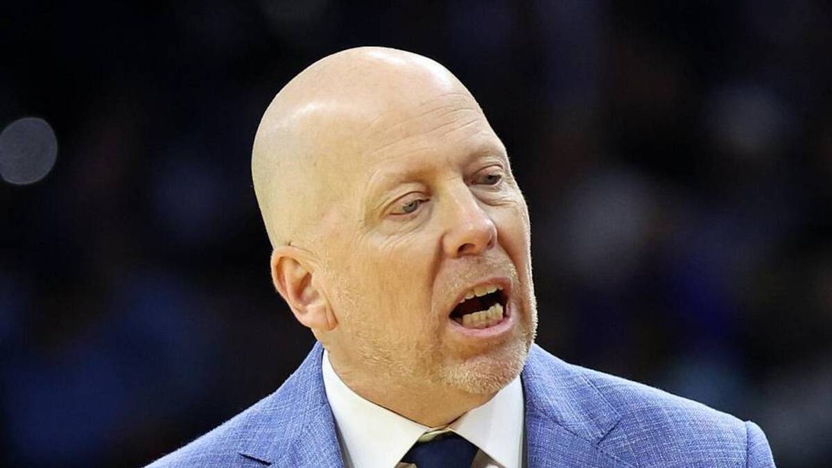  Mar 20, 2026; Philadelphia, PA, USA; UCLA Bruins head coach Mick Cronin reacts in the second half during a first round game of the men's 2026 NCAA Tournament at Xfinity Mobile Arena. Mandatory Credit: Bill Streicher-Imagn Images | Bill Streicher-Imagn Images 