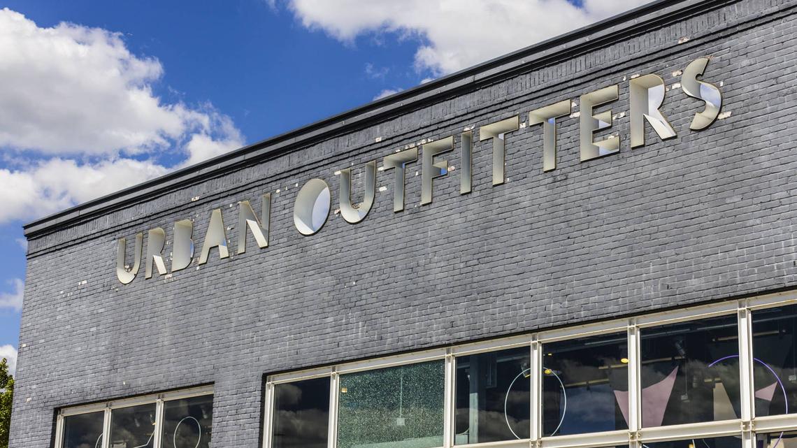 Urban Outfitters store front.