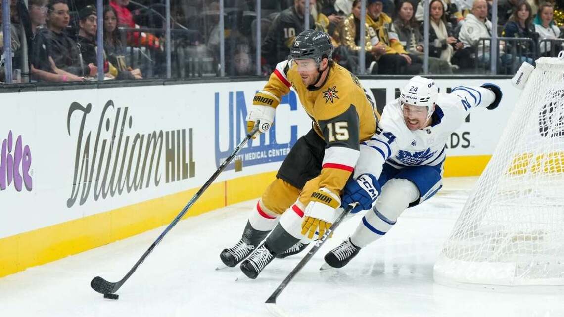 Rookie's shootout goal caps Golden Knights' rally against Maple Leafs