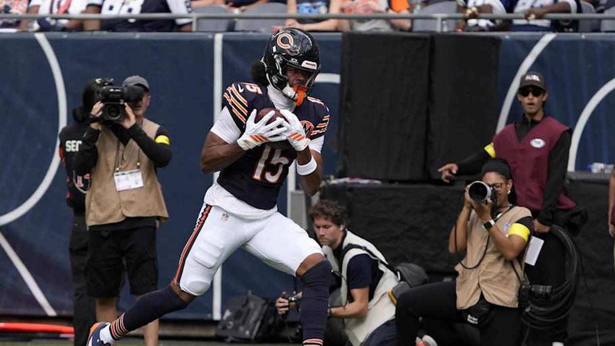  The Bears are expecting a lot out of their young receivers, including Rome Odunze. | David Banks-Imagn Images 