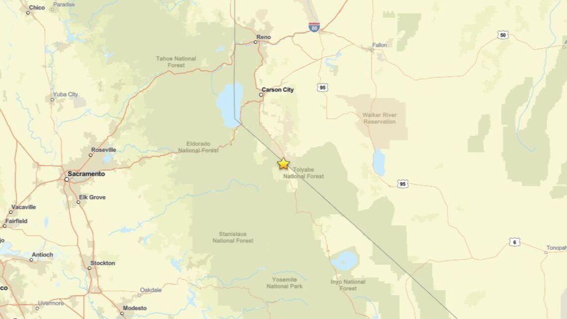 Update: 2.5 magnitude earthquake detected near Markleeville, CA on Sept. 29 