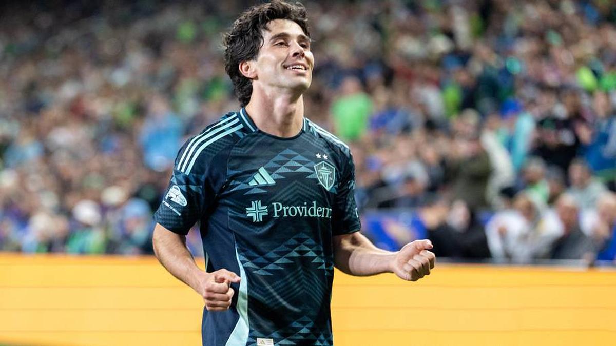  Paul Rothrock is enjoying immense form for Seattle Sounders. | Stephen Brashear-Imagn Images 