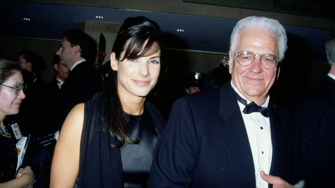 Sandra Bullock Shares Emotional Throwback Photos of Her Late Dad and Kids 