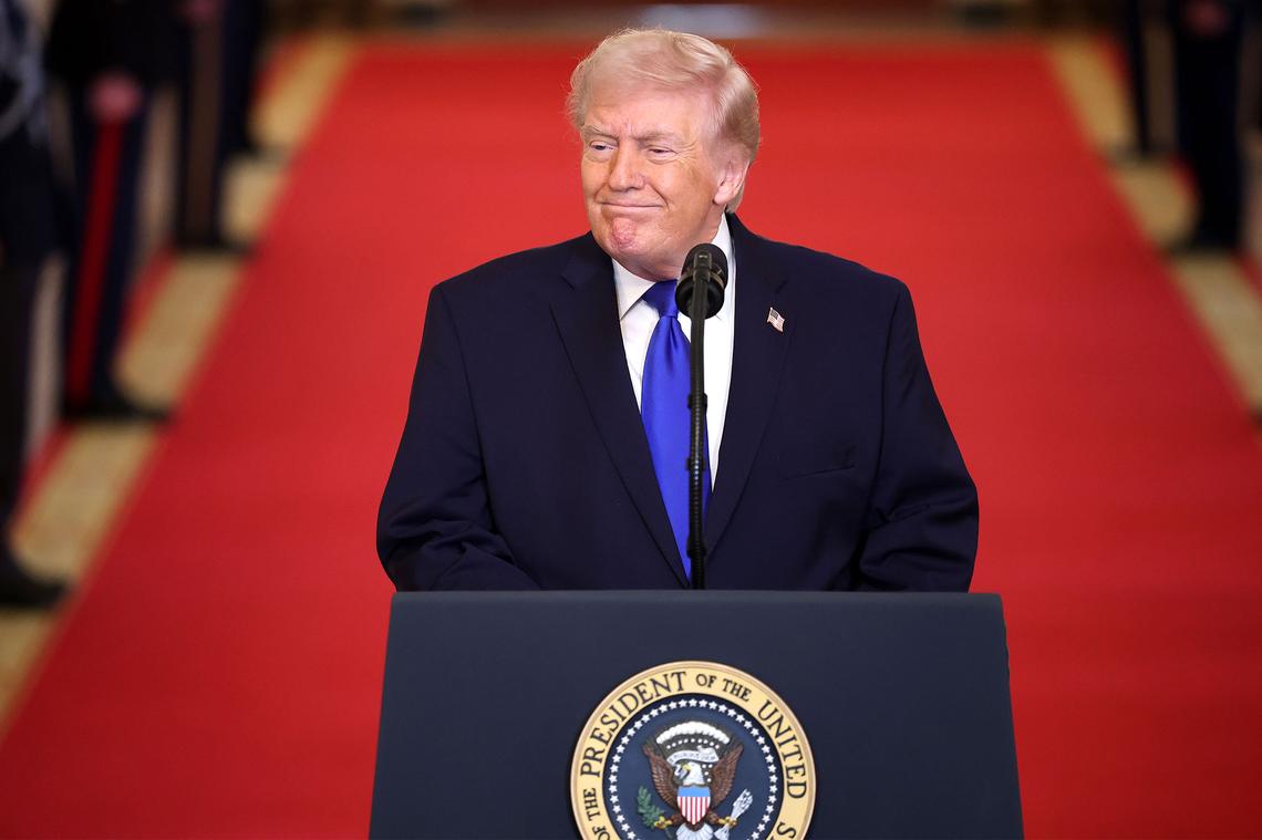  U.S. President Donald TrumpWin McNamee/Getty Images 