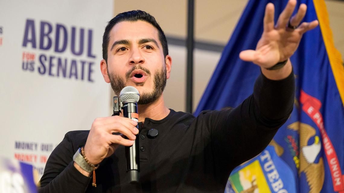 Senate candidate Abdul El-Sayed, political commentator Hasan Piker target critics, Iran war at Michigan events 