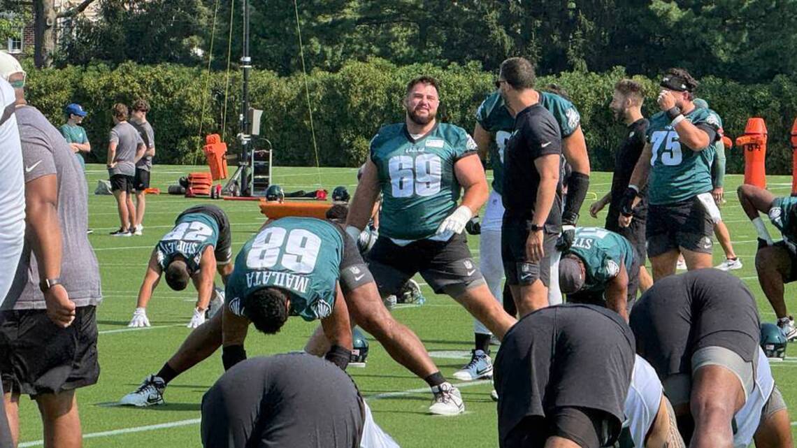 Eagles' Landon Dickerson Denies Retirement Reports And Why It's A New Day For Career