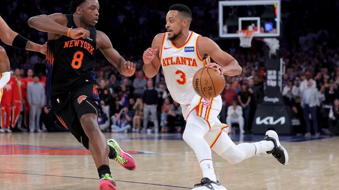 NBA roundup: Behind CJ McCollum, Hawks rally to even series with Knicks 