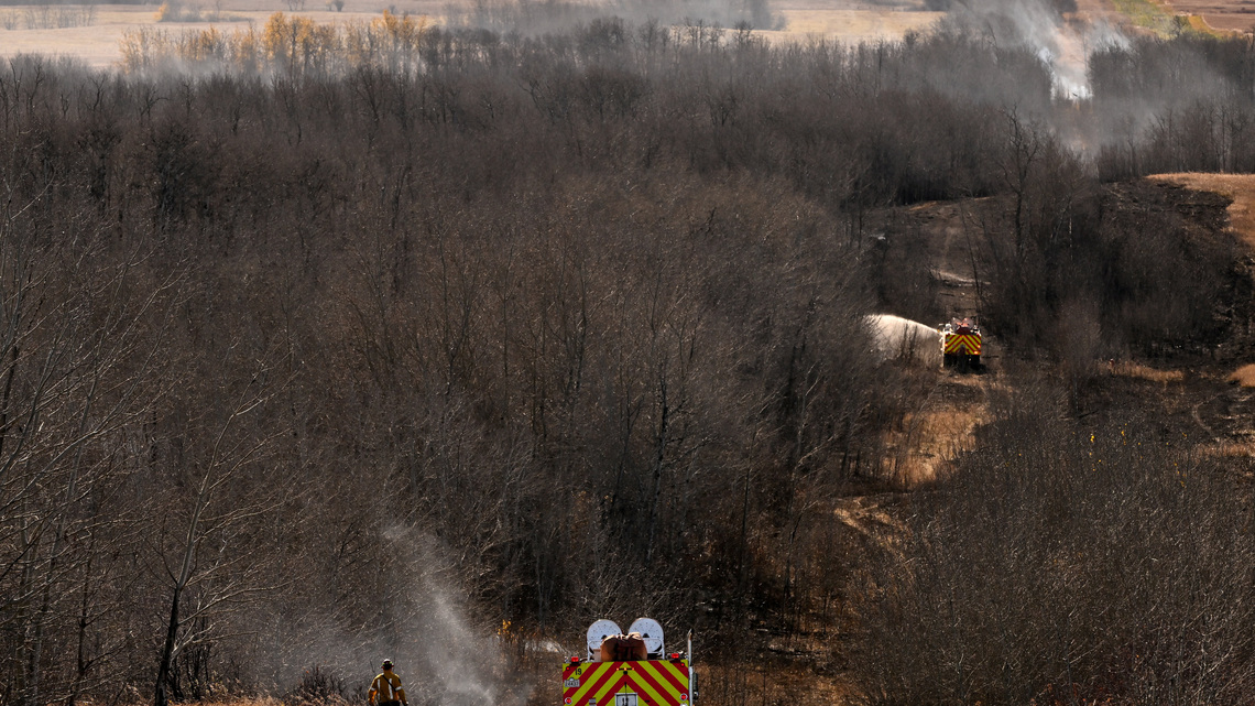 Strong winds fueled grass fire at Canadian military base that killed four 