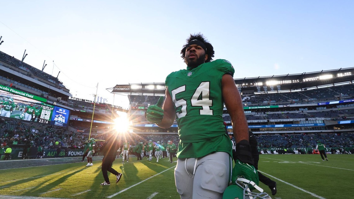 Jeremiah Trotter Jr. Has Earned a Bigger Role in the Eagles' Defense