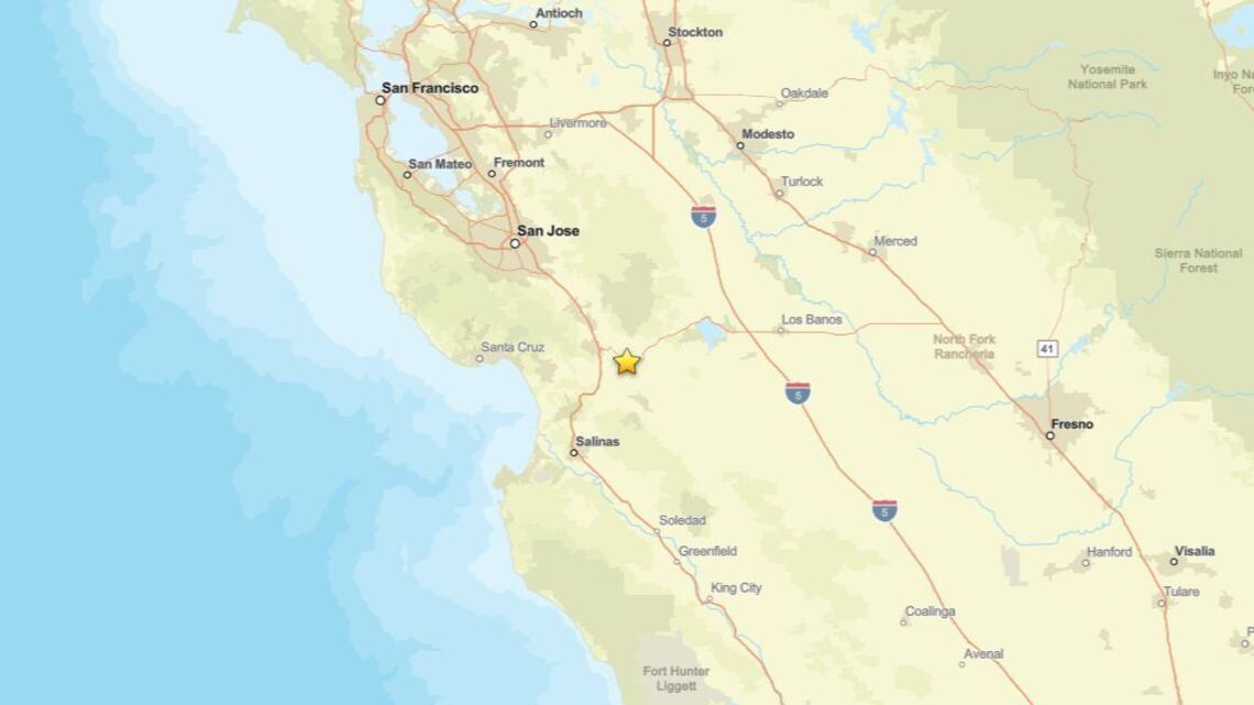 Update: Earthquake struck region close to Gilroy, CA on Aug. 1 - 2.3 magnitude recorded 