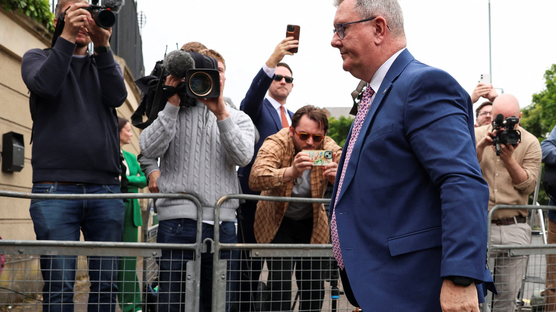 Northern Ireland's Donaldson sentenced to 15 years in jail for child sex offences 