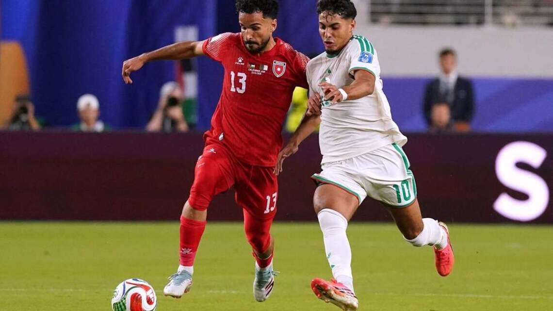 Second-half goals carry Algeria to comeback win over Jordan 