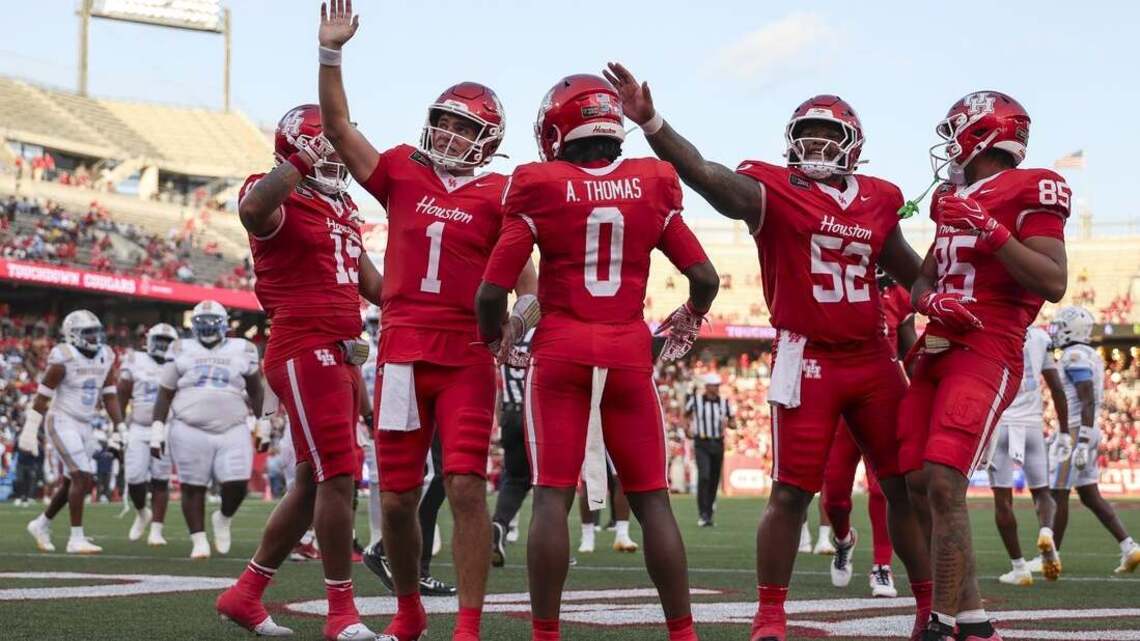 No. 22 Houston scores 11 TDs, rolls past Southern 