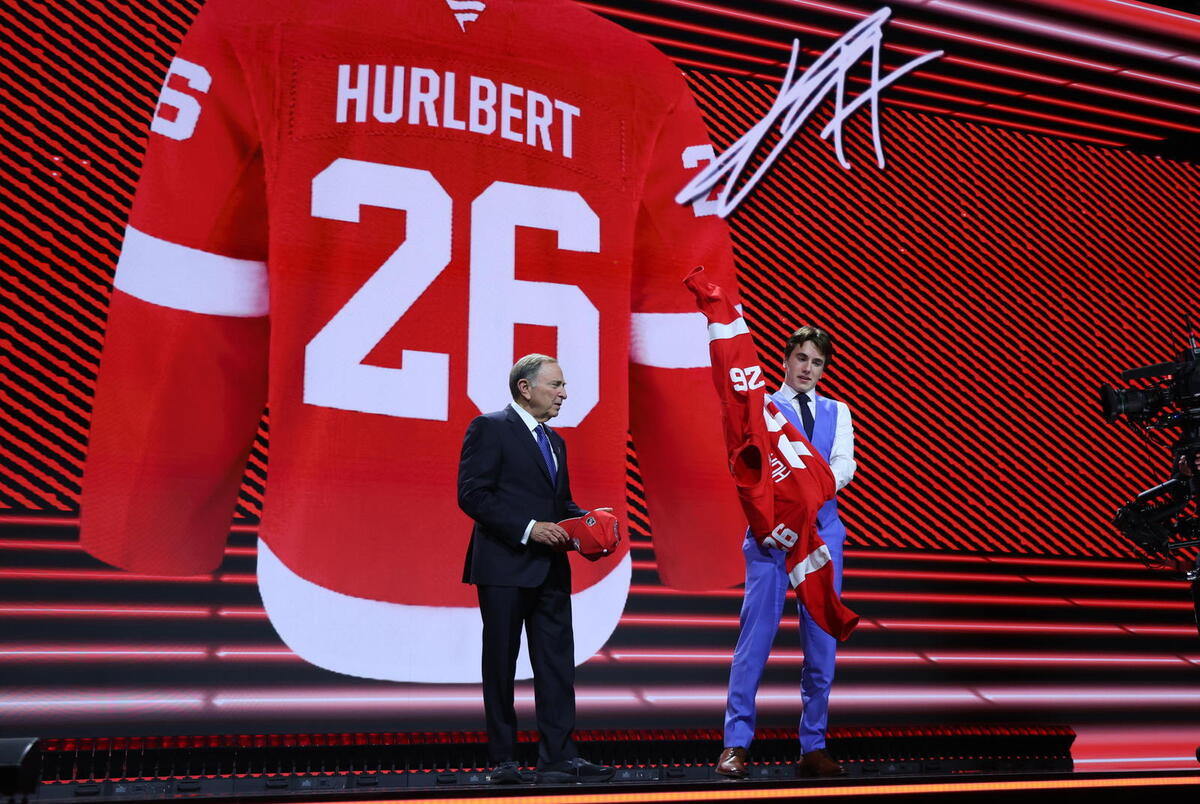  "It's So Special To Put On This Jersey": JP Hurlbert Describes Joining Red Wings As Dream Come True 