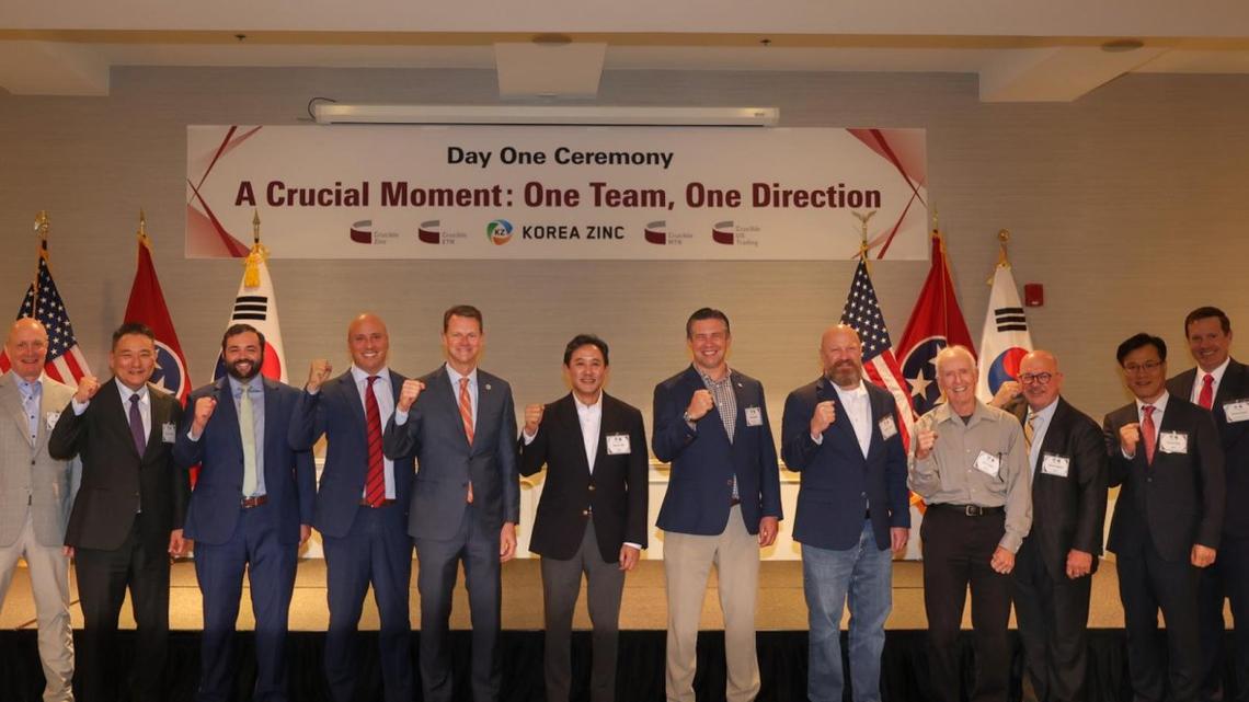 Korea Zinc launches $7.4 billion integrated smelter project in U.S. 