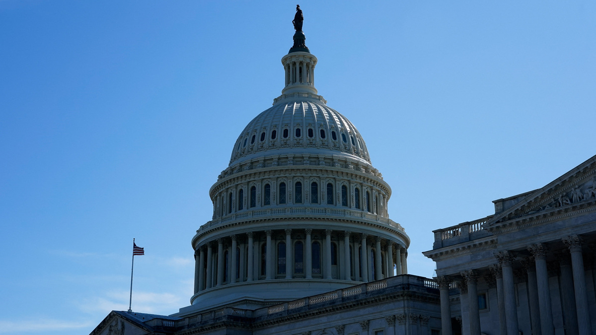 A general view of the U.S. Capitol building in Washington, D.C., U.S., May 12, 2026. REUTERS/Elizabeth Frantz