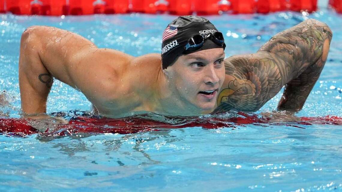 Anna Moesch sets American 100m freestyle record at U.S. Championships 