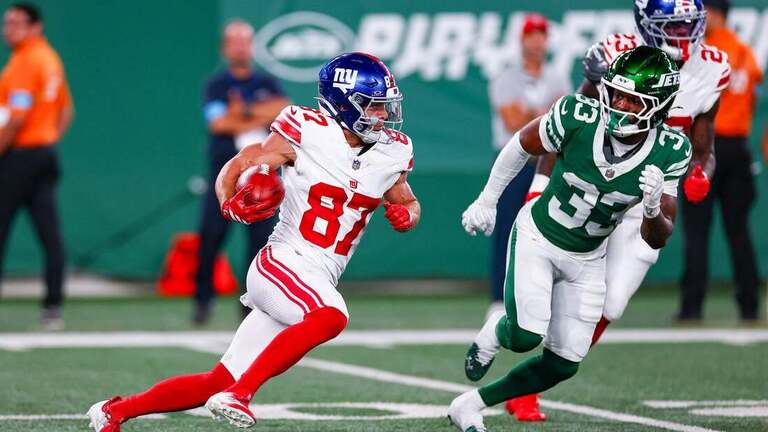Giants WR Braxton Berrios (foot) to miss rest of season 