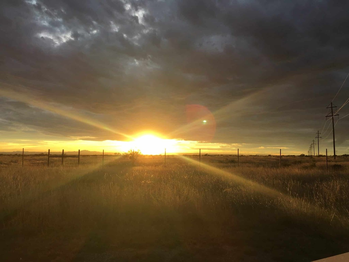  See if you can spot the floating orbs at the Marfa Light Viewing Center. Photo credit: Nasreen Stump 