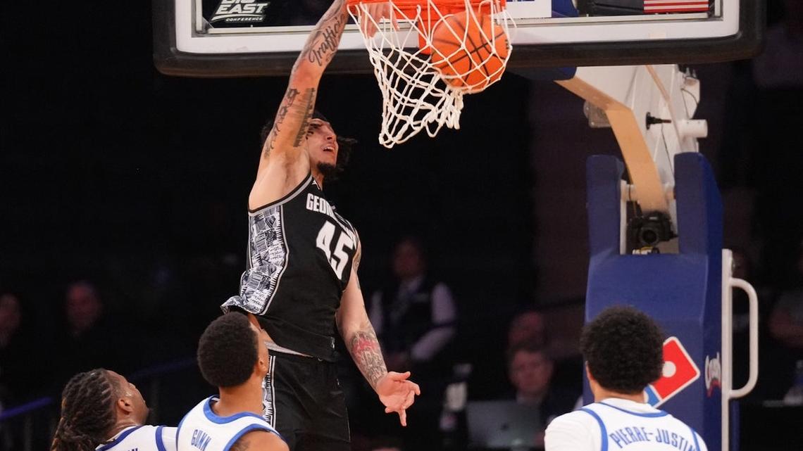 Georgetown extends season with win over DePaul in Big East opener 