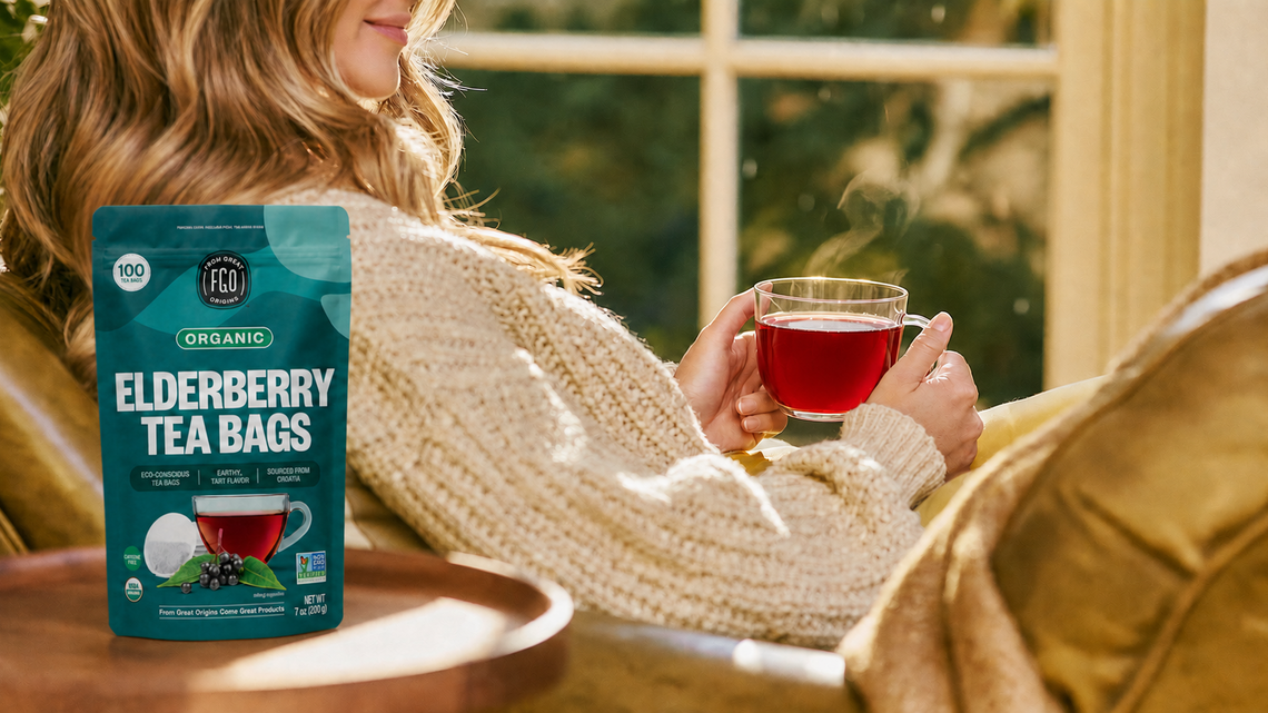 Always Sick? This Elderberry Tea Boosts Your Immune System 