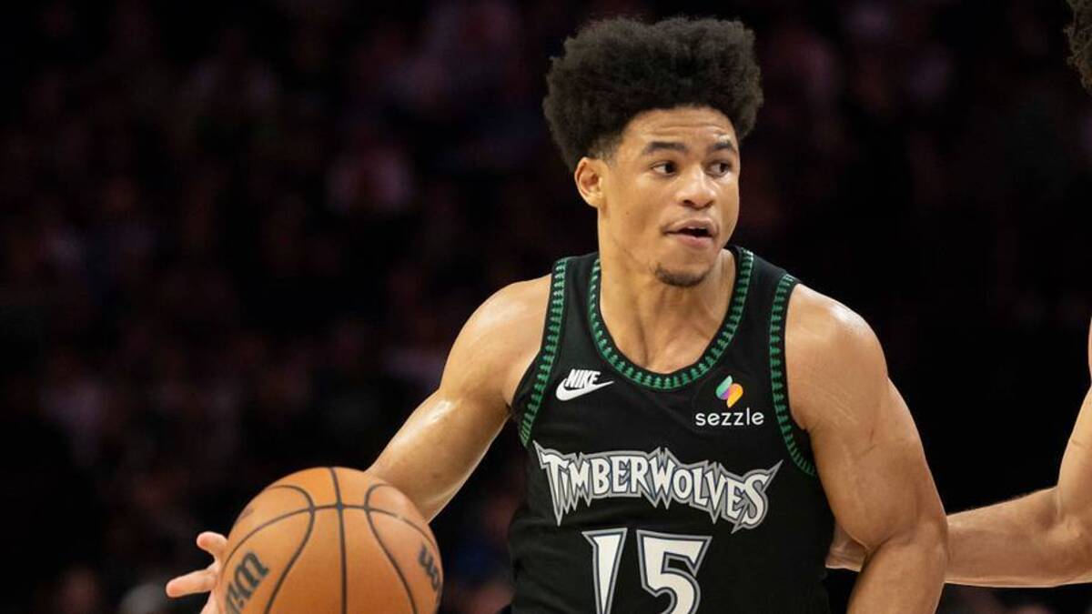  Minnesota Timberwolves guard Zyon Pullin (15). | IMAGN IMAGES via Reuters Connect 
