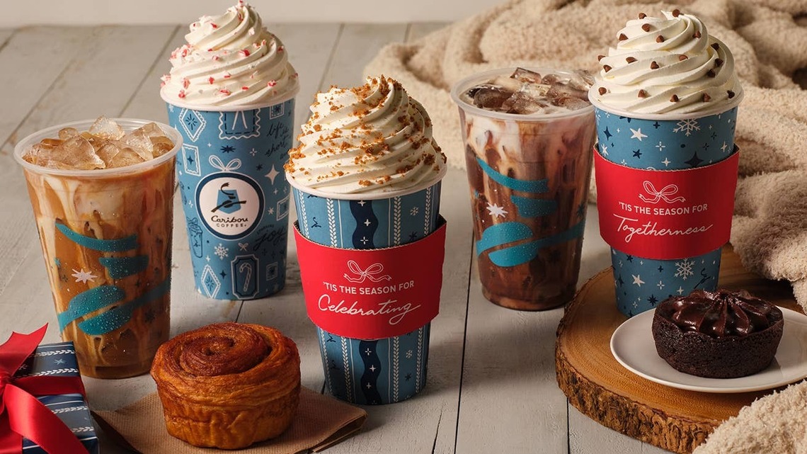 Caribou Coffee Unveils Its 2026 Holiday Menu With a New Cookie Butter Drink 