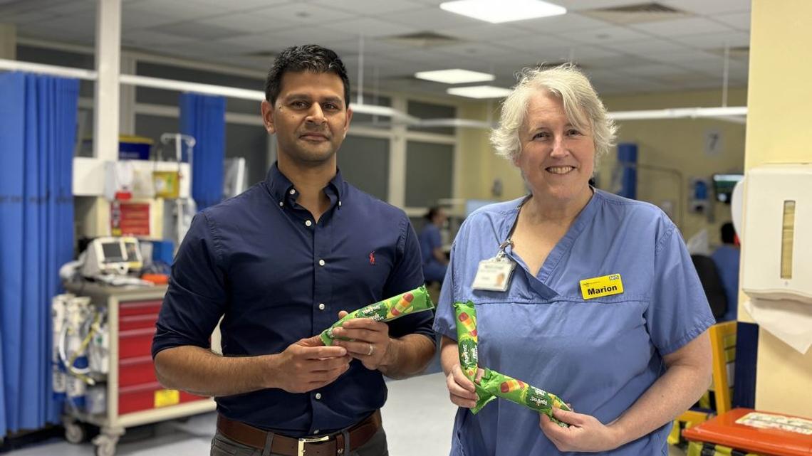Hospital gives patients popsicles to battle anesthesia's side effects