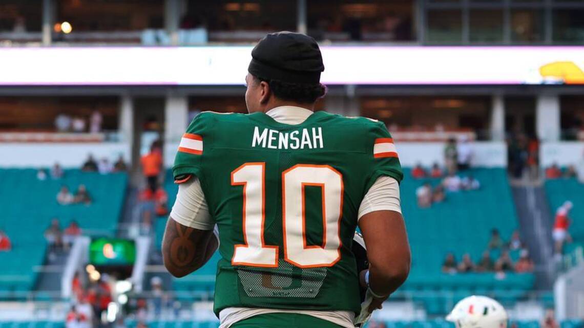 'He's Special': Miami's Darian Mensah Looks To Outdo His First Clemson Performance