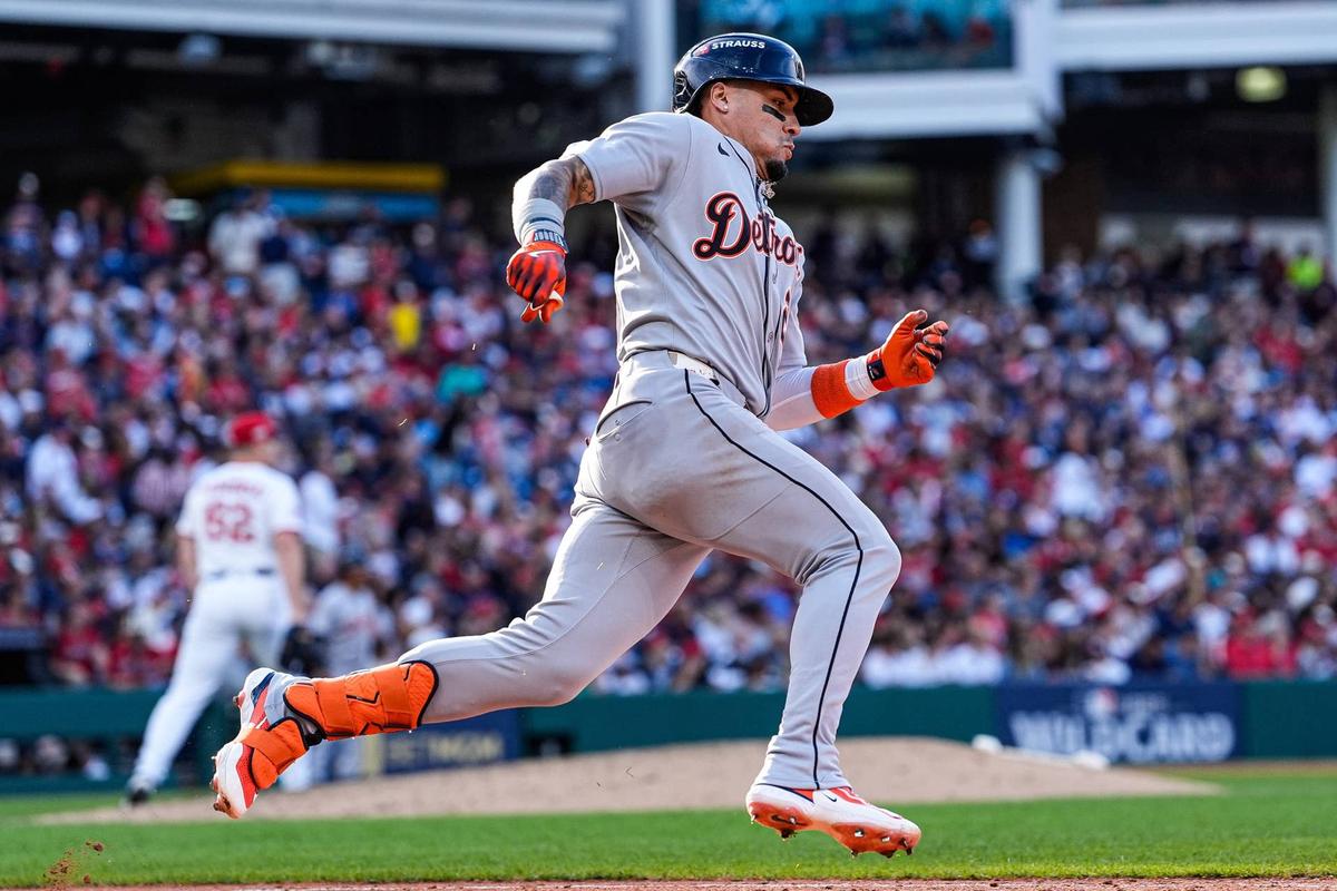  Detroit Tigers shortstop Javier Báez (28). © Junfu Han / USA TODAY NETWORK via Imagn Images