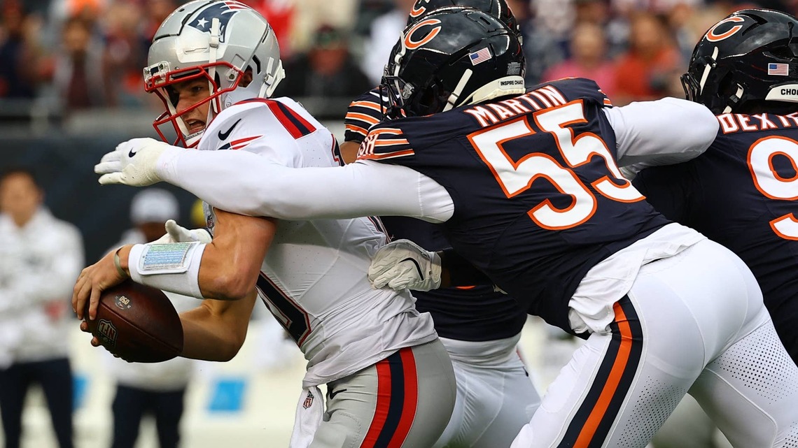 3 Storylines to Watch For Bears in Week 7 vs. Patriots
