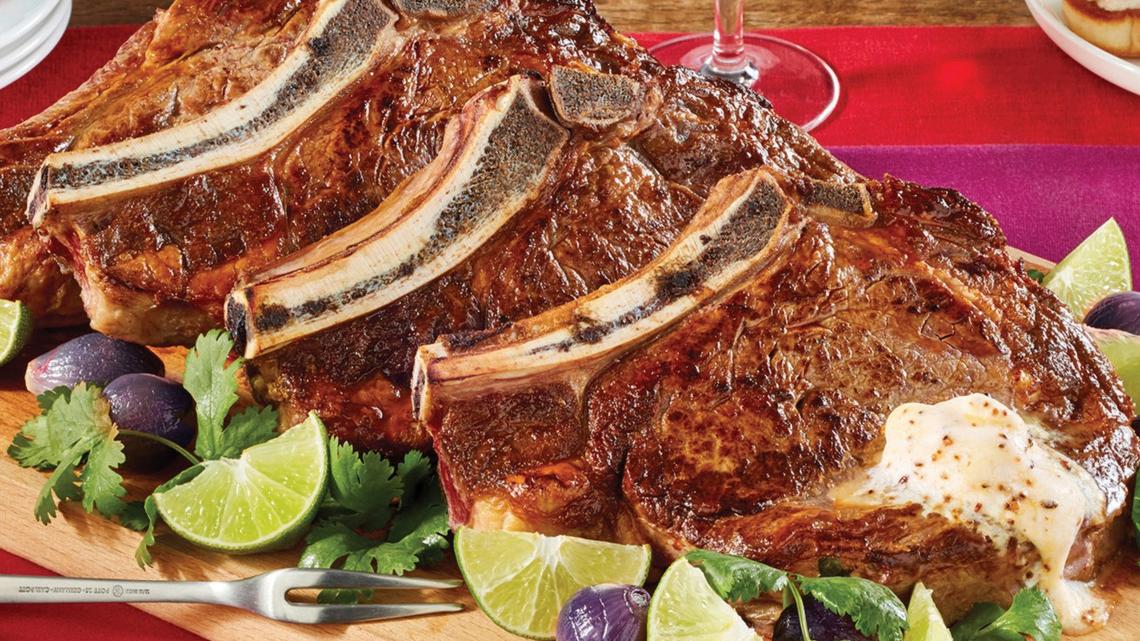 Tender + Juicy Rib-Eye Steaks with Chipotle Butter Recipe Is Easy For a Weeknight-Or Any Special Occasion