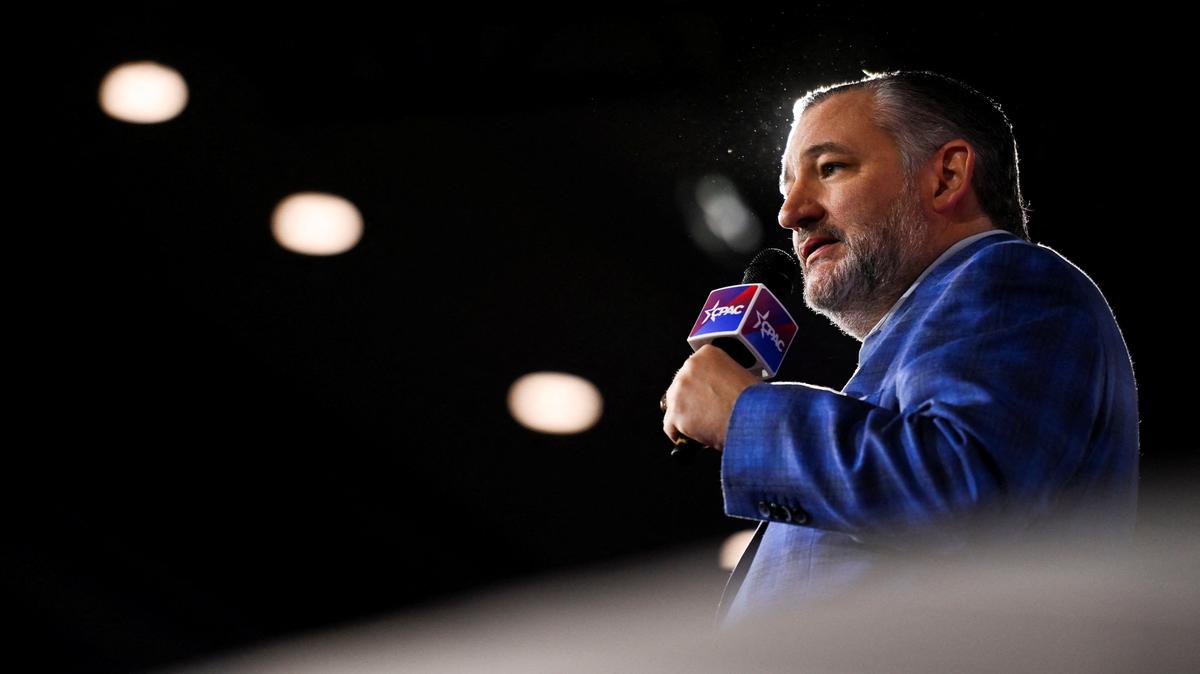 U.S. Senator Ted Cruz (R-TX) speaks during the Conservative Political Action Conference (CPAC) USA 2026 at the Gaylord Texan Resort and Convention Center, in Grapevine, Texas, U.S. March 28, 2026.  REUTERS/Callaghan O'Hare