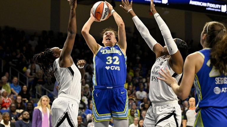 Jessica Shepard's triple-double helps Wings rally past Aces