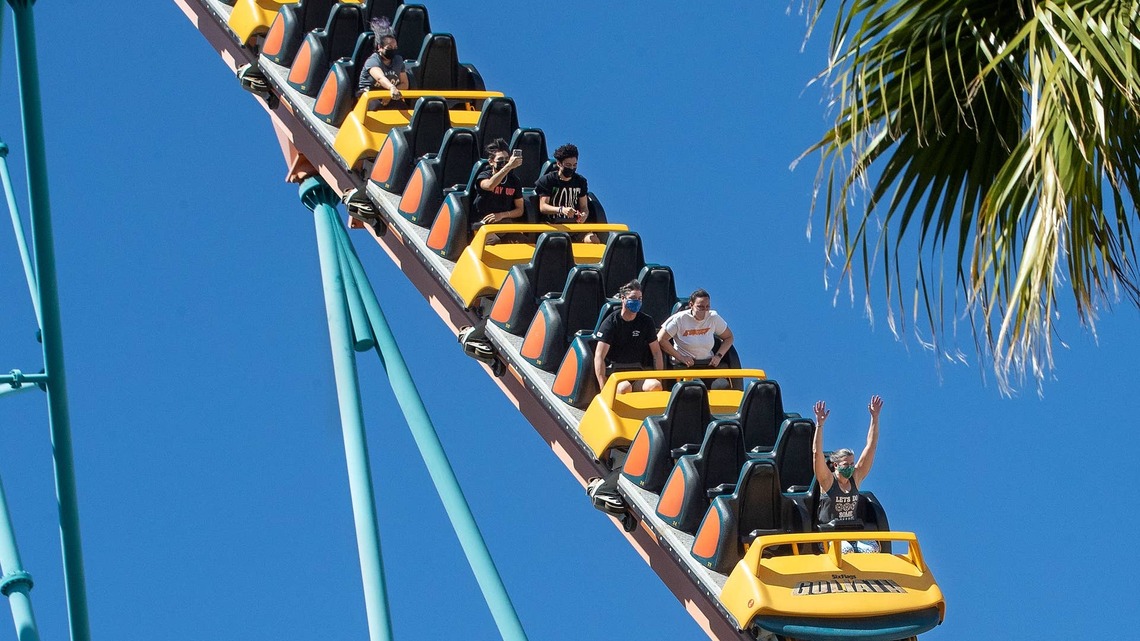 Witnesses Describe Horror as Father Dies at Six Flags Over Georgia While Riding the 70 MPH Goliath Roller Coaster 