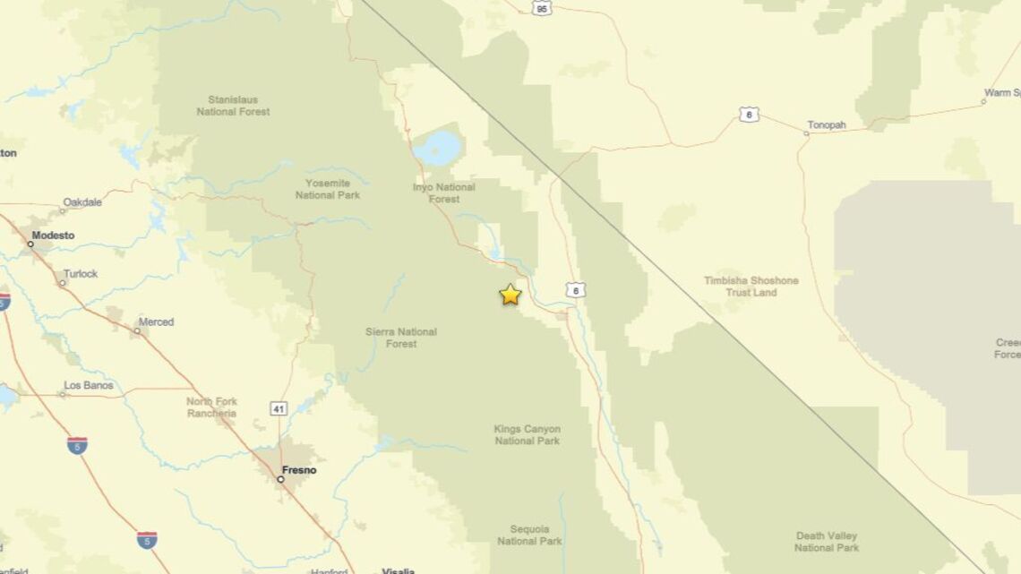 Update: Earthquake rattles region near Round Valley, CA on May 27 - 2.9 magnitude recorded 