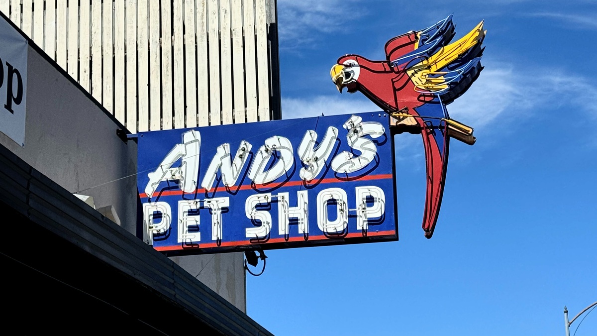 Andy's Pet Shop - an its iconic sign - ready for a rebirth in San Jose