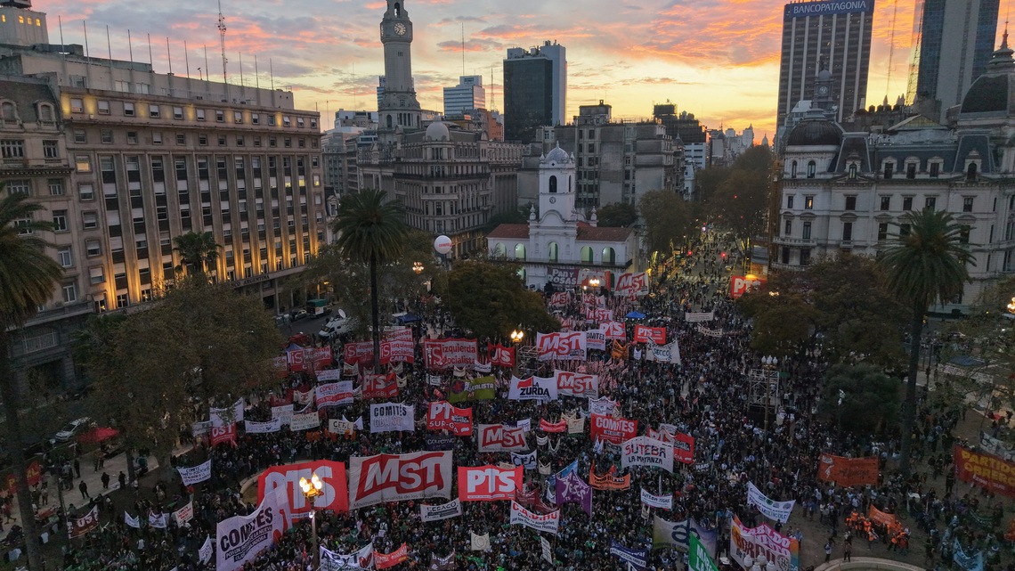 Poverty rate tests Argentina's Milei ahead of election 