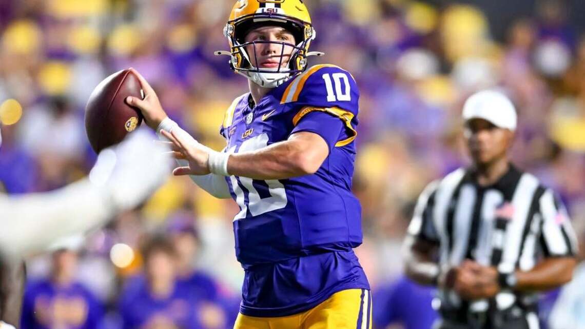 LSU QB Sam Leavitt (undisclosed) doubtful vs. Ole Miss 