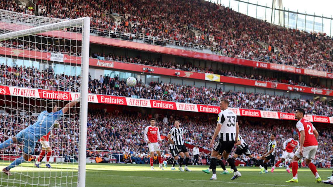  Eberechi Eze opened the scoring with a brilliant goal. | Mark Leech/Offside/Getty Images 