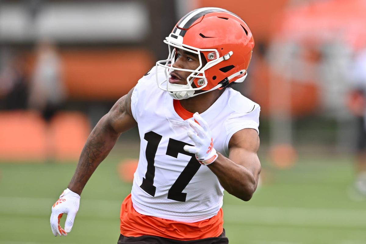  Cleveland Browns wide receiver KC Concepcion (17). Ken Blaze-Imagn Images