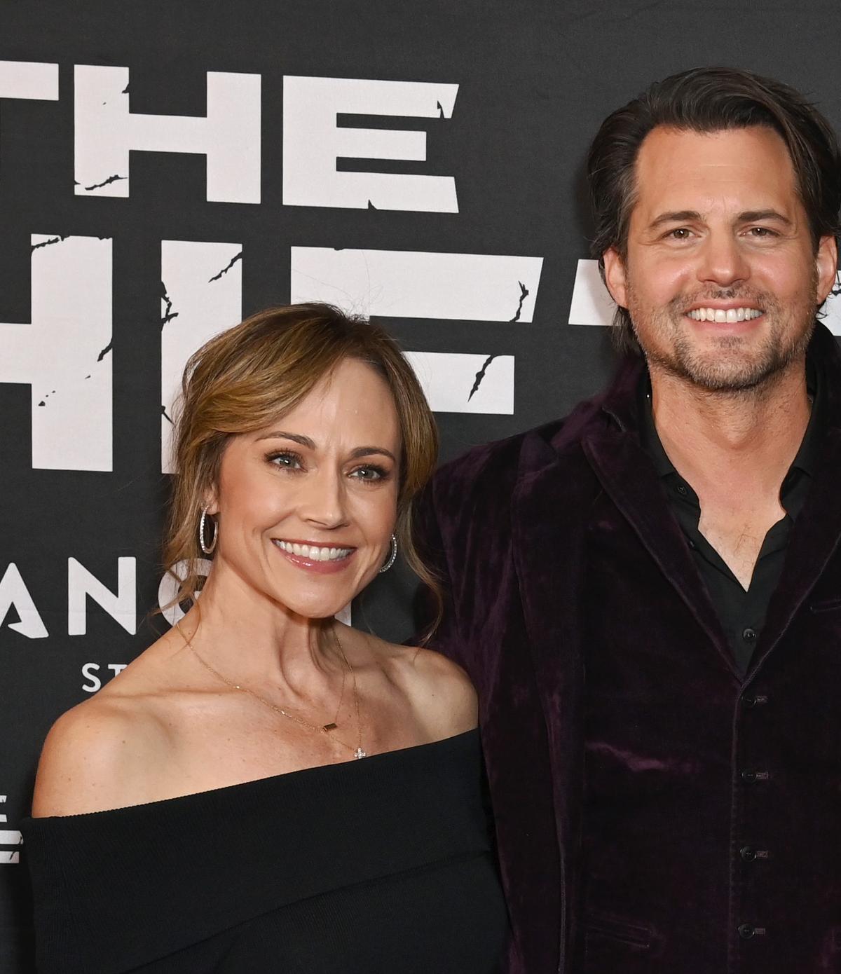 Nikki DeLoach, Kristoffer Polaha and Andrew Walker, 2023Jon Kopaloff/Getty Images for "The Shift"