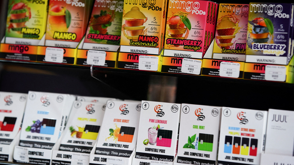 Exclusive-Shopify to bar vapes as U.S. authorities crack down on illegal industry 