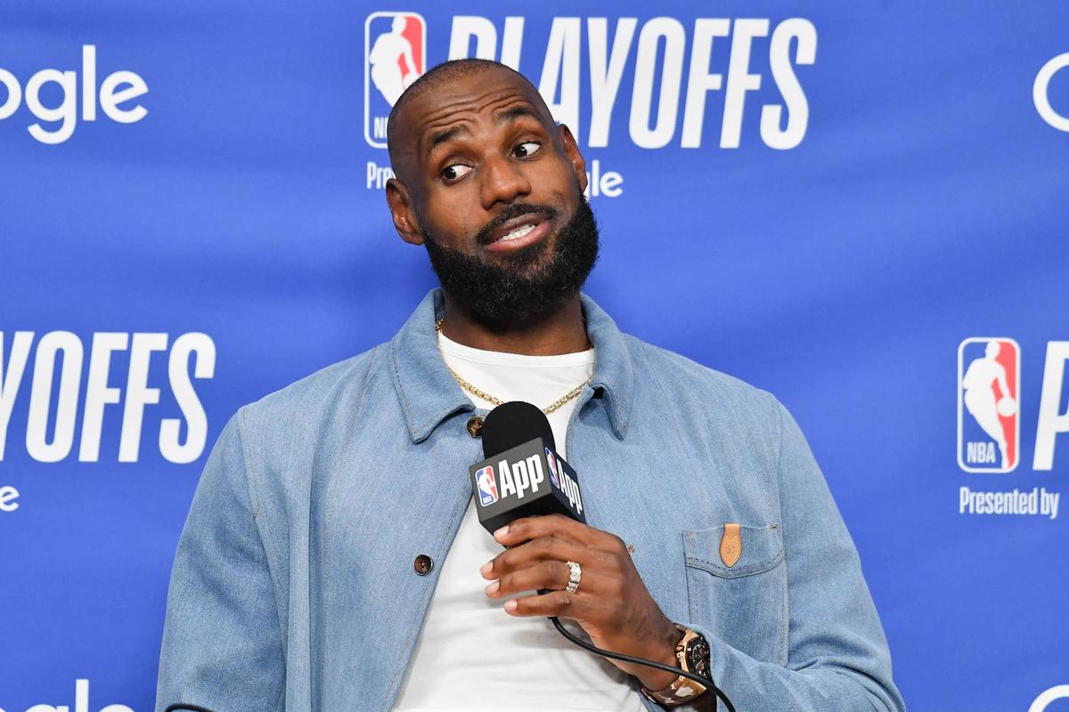  LeBron James says he will take his time to decide whether or not he will play again next season. 